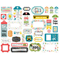 Echo Park - Field Trip Frames & Tags Die Cuts 33/Pkg