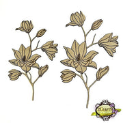 2Crafty - Magnolia Stems 2/Pkg