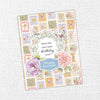 Paper Rose Studio - Words of Wisdom 8x5"x11" Mini Junk Journal Folio Kit