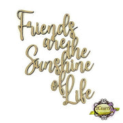 2Crafty - Friends are the Sunshine Script Title