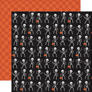 Echo Park - Ghosts & Goblins Paper - Partying Skeletons
