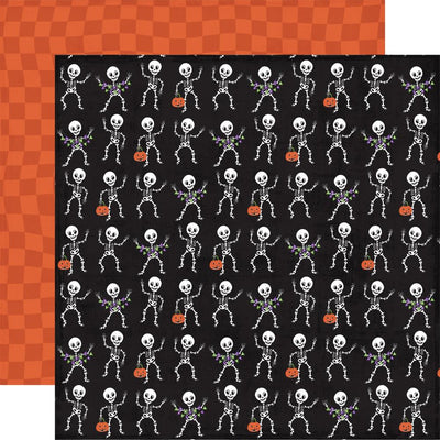 Echo Park - Ghosts & Goblins Paper - Partying Skeletons