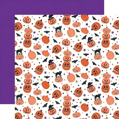 Echo Park - Ghosts & Goblins Paper - Pumpkin Fun