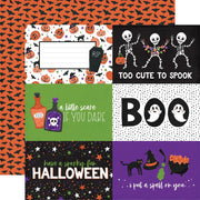 Echo Park - Ghosts & Goblins Paper - 6X4 Journaling Cards