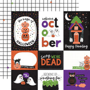 Echo Park - Ghosts & Goblins Paper - Multi Journaling Cards