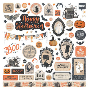 Photo Play - Halloween Junque 12x12 Cardstock Sticker Sheet