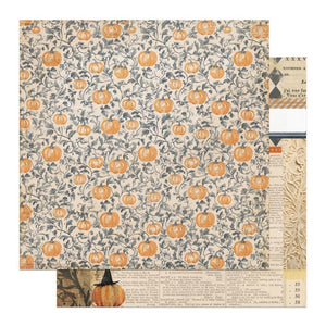 Photo Play - Halloween Junque Paper - Pumpkin Patch