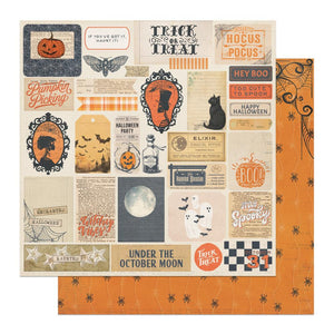 Photo Play - Halloween Junque Paper - October Moon
