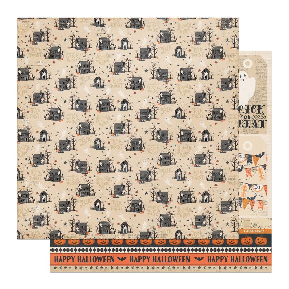 Photo Play - Halloween Junque Paper - Haunted Mansion