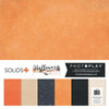 Photo Play - Halloween Junque Solids+ Paper Kit 12"X12" 6/Pkg