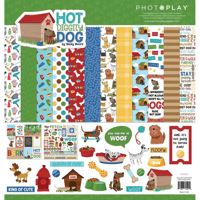 Photo Play - Hot Diggity Dog 12x12 Paper Collection Pack