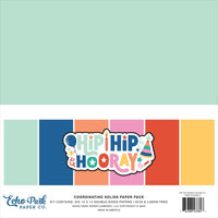 Echo Park - Hip Hip Hooray Solids Paper Pack