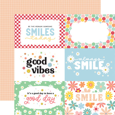 Echo Park - Have a Nice Day Paper - 6x4 Journaling Cards