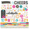 Simple Stories - Happy New Year Cardstock Sticker Sheet