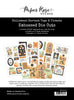 Paper Roses Studio - Halloween Harvest 6x8" Tags & Tickets Embossed Die Cuts