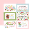 Echo Park - In Full Bloom Paper - 6x4 Journaling Cards