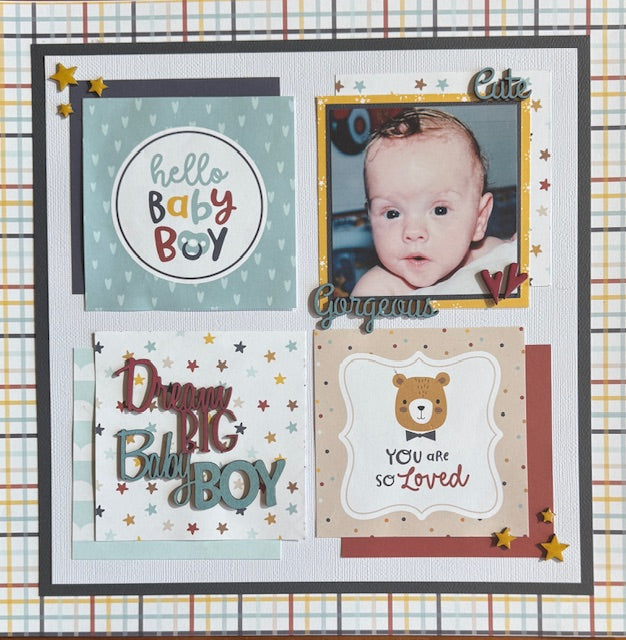 Deam Big Baby Boy Layout Kit