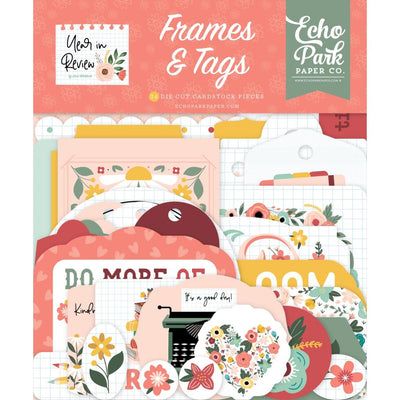 Echo Park - A Year in Review Frames & Tags Die Cuts 34/Pkg