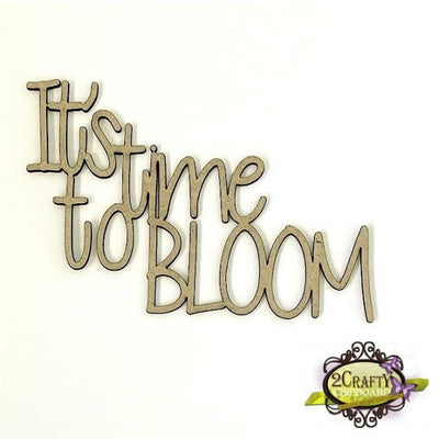 2Crafty - It's Time to Bloom Title