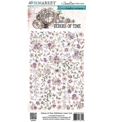 49 And Market - Echoes of Time Laser Cut Outs - Wildflowers
