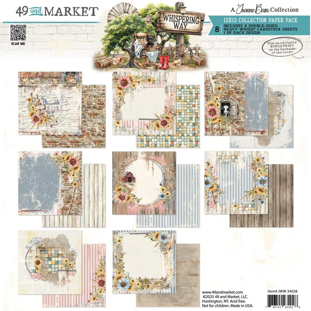 49 and Market - Whispering Way 12x12 Collection Pack
