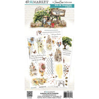 49 and Market - Whispering Way Blendable Rub-On Transfer Set 6"X12"