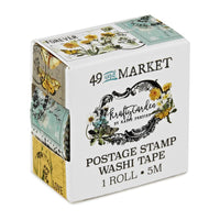 49 and Market - Krafty Garden Postage Stamp Washi Tape Roll
