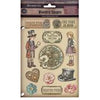 Stamperia - Gardens of Time Wooden Shapes A5