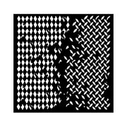 Stamperia Stencil - Around The World Double Texture 18cm x 18cm