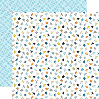 Echo Park - Little Builder Paper - Awesome Stars