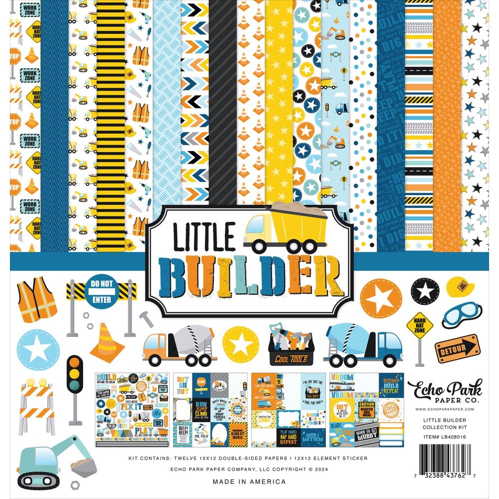 Echo Park - Little Builder 12x12 Collection Kit