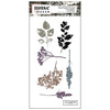 Lisa Horton Crafts Muse & Maker DL Clear Stamp Set - Fractured Foliage