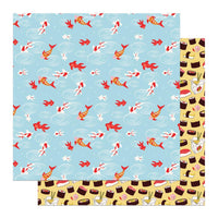 Photo Play - Lucky Cat Paper - Koi Pond