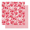 Photo Play - Love Notes Paper - Hearts & Flowers