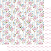 Uniquely Creative - Patchwork Roses Paper - Quilt Block