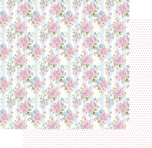 Uniquely Creative - Patchwork Roses Paper - Quilt Block