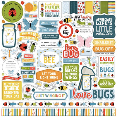 Echo Park - Little Things Mean a Lot 12x12 Element Sticker Sheet