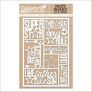 Celebr8 Matt Board - Rugged Odyssey Titles