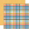 Echo Park - My Favorite Monster Paper - Love You So Big Plaid