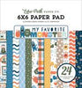 Echo Park - My Favorite Monster 6x6 Paper Pad
