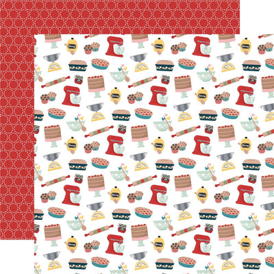 Echo Park - Mom's Kitchen Paper - Mom's Baking Essentials