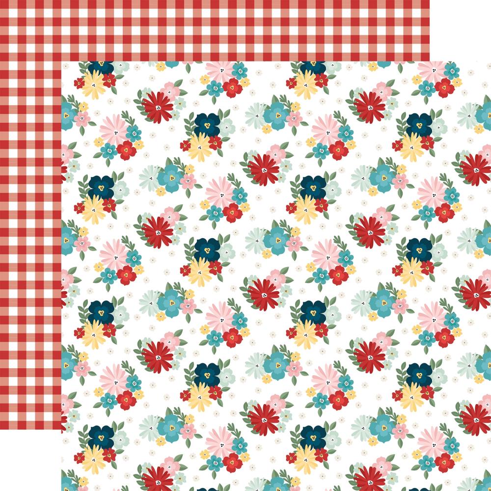 Echo Park - Mom's Kitchen Paper - Gathered Floral