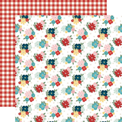 Echo Park - Mom's Kitchen Paper - Gathered Floral