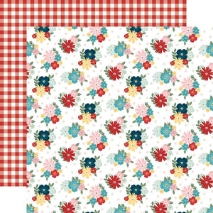 Echo Park - Mom's Kitchen Paper - Gathered Floral
