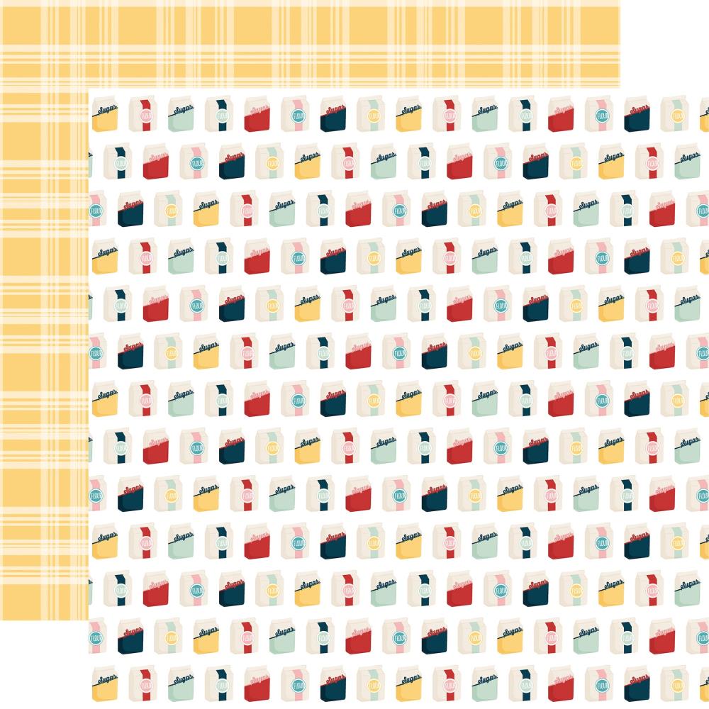 Echo Park - Mom's Kitchen Paper - Flour And Sugar