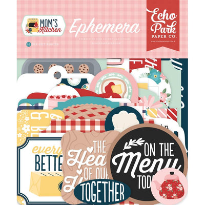 Echo Park - Mom's Kitchen Ephemera Die Cuts 33/Pkg