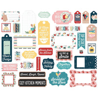 Echo Park - Mom's Kitchen Frames & Tags Die Cuts 33/Pkg