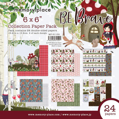 Memory Place - Be Brave 6x6 Collection Paper Pack