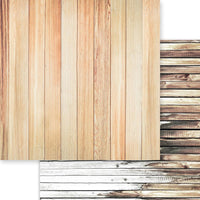 Memory Place - Vintage Woodwork 12x12 Paper - Oak