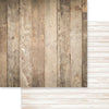 Memory Place - Vintage Woodwork 12x12 Paper - Driftwood